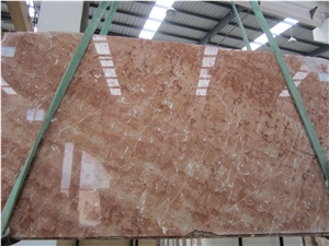 Red Marble Polish Slab Tile