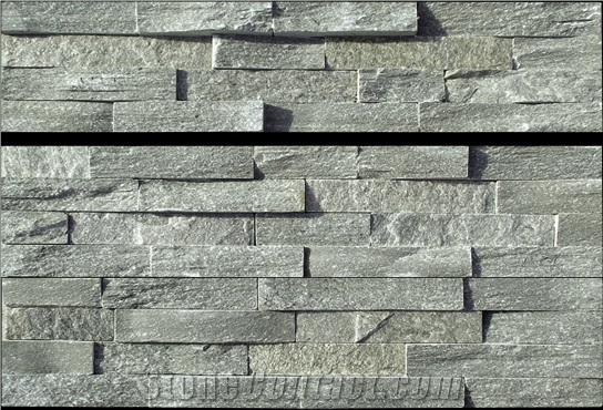 Slate Wall Panel, Grey Slate Cultured Stone