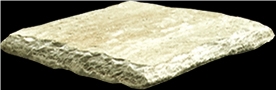 Hollow Pillar Cap, Beige Quartzite Pillar Cap