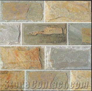 Beige Slate Mushroom Stone