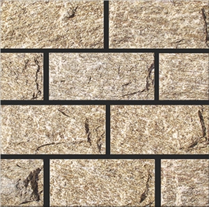 Yellow Quartzite Mushroom Stone Yellow Quartzite Mushroom Stone