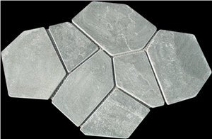 Net-pasted Flagstone, Grey Slate Flagstone