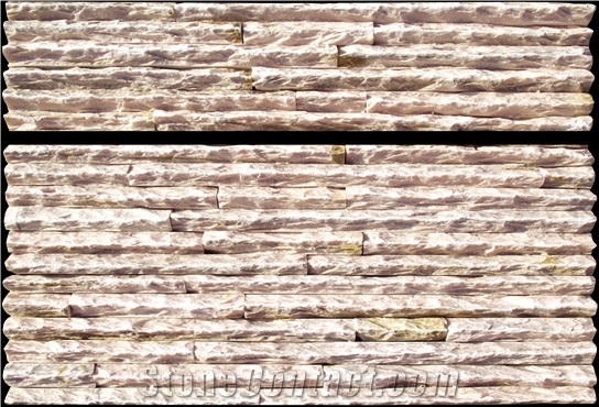 Quartzite Wall Panel, Pink Quartzite Cultured Stone