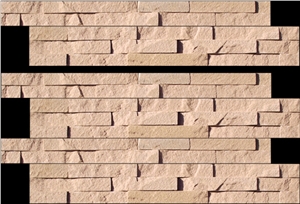 Sandstone Wall Panel, Pink Sandstone Cultured Stone