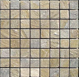 Yellow Slate Mosaic