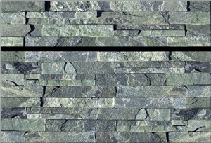 Slate Wall Panel, Green Slate Cultured Stone