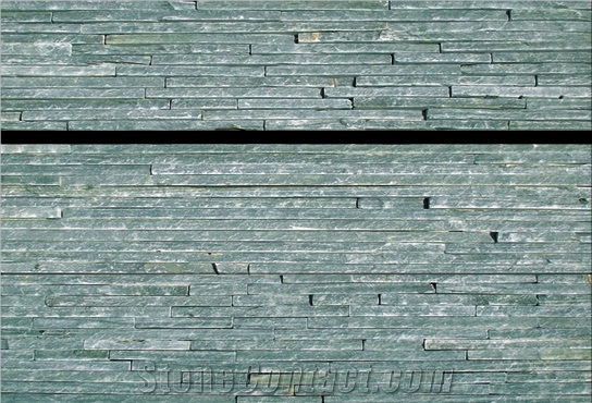 Slate Wall Panel, Green Slate Cultured Stone