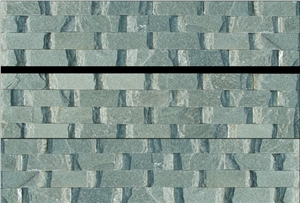 Slate Wall Panel, Green Slate Cultured Stone