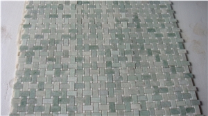 Ming Green Marble Mosaic