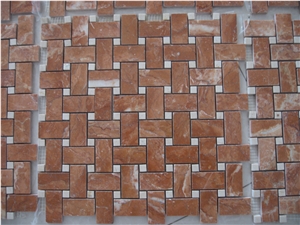 Red Mosaic Rojo Alicante Mosaic Tile, Rojo Alicante Red Marble Mosaic Red Mosaic Rojo Alicante Mosaic Tile, Rojo Alicante Red Marble Mosaic