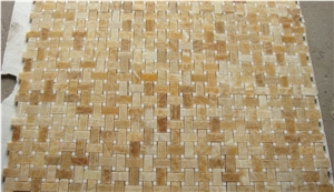 Thassos White Mosaic, Thassos White Marble Cultured Stone