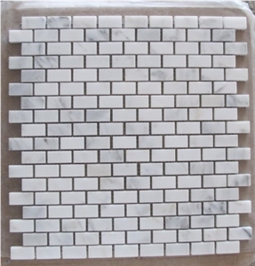 White Marble Mosaic Calacarra White Mosaic, Oriental White Marble Mosaic White Marble Mosaic Calacarra White Mosaic, Oriental White Marble Mosaic