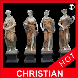 Four Season Marble Statue, Nature Stone Marble Statue Four Season Marble Statue, Nature Stone Marble Statue