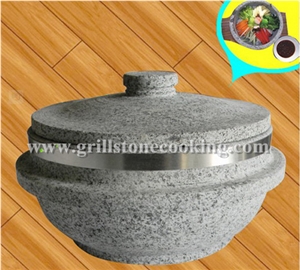 Cookware Cooking Stones Granite Stone Pot Cheap Pr, Grey Granite Cookware