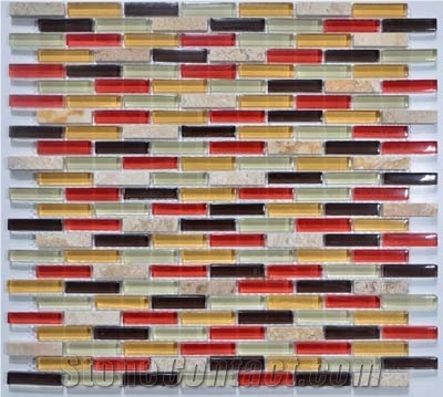 Stone & Glass Mix Mosaic