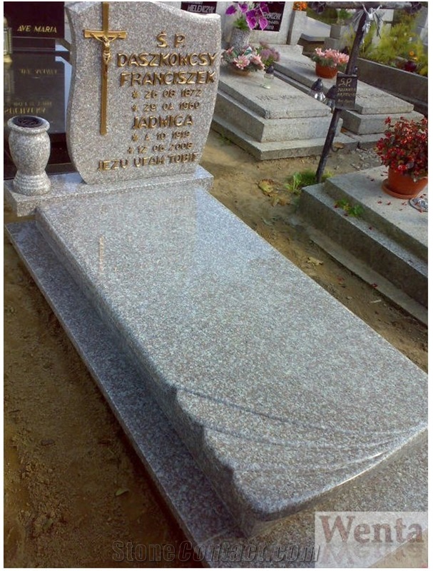 Sesame Pink Granite Monument, G687 Pink Granite Monument