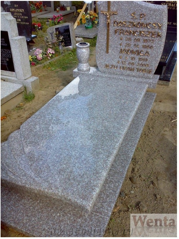 Sesame Pink Granite Monument, G687 Pink Granite Monument