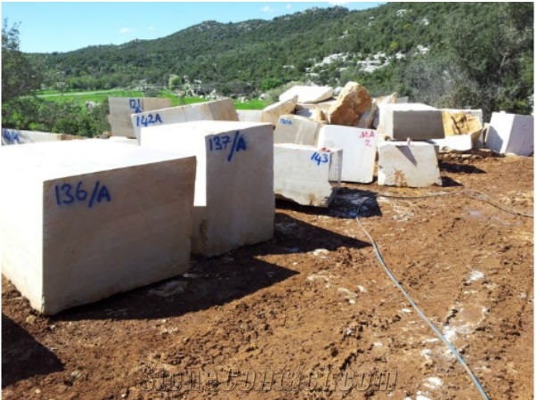 Santa Royal Marble Block, Turkey Beige Marble