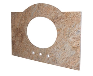 Kashmir Gold Yellow Granite Bath Top