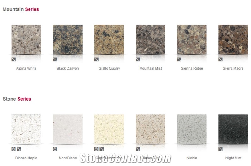 Silestone Colors by Series