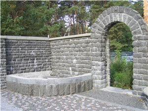 Cobble Stone Setts, Ukraine Grey Granite Cobble Stone