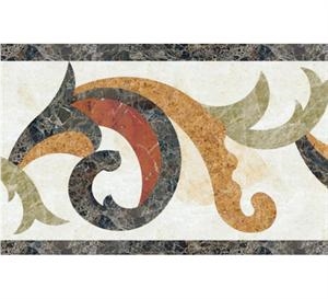 Waterjet Inlayed Border