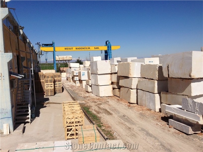 Mesut Marble Block, Turkey Beige Marble