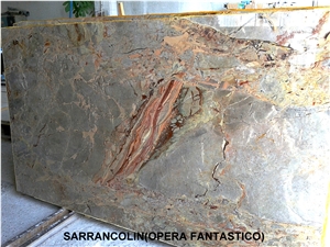 Opera Fantastico Slab (Sarrancolin), Opera Fantastico Marble Slabs