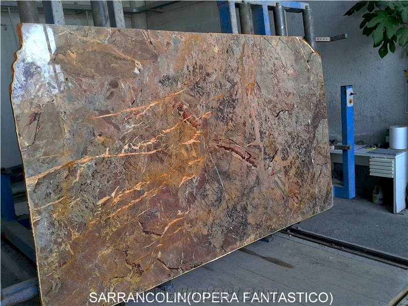 Opera Fantastico Slab (Sarrancolin), Opera Fantastico Marble Slabs