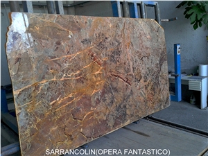 Opera Fantastico Slab (Sarrancolin), Opera Fantastico Marble Slabs