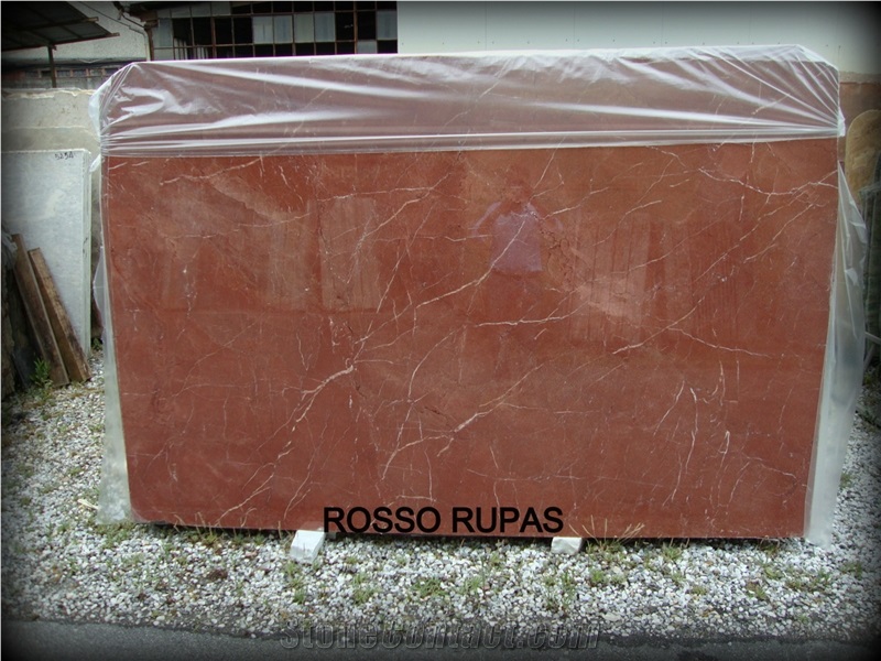 RED RUPAS Marble Tiles, Iran Red Marble