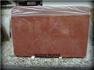 RED RUPAS Marble Tiles, Iran Red Marble