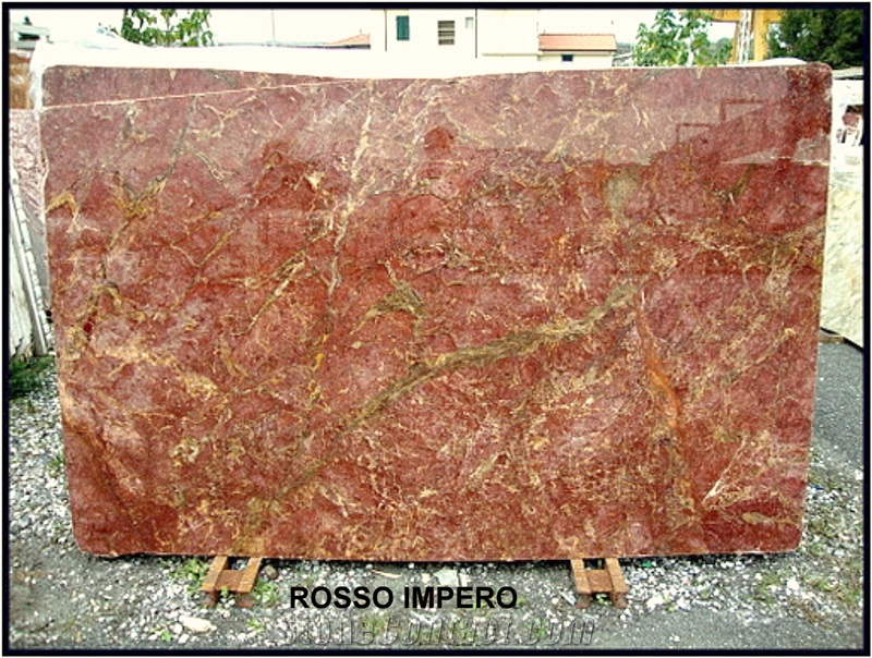 Rosso Impero Marble Slabs, Iran Red Marble