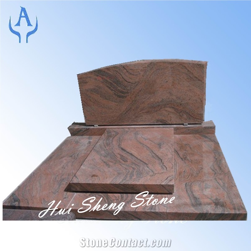 France Monument,tombstone, Red Granite