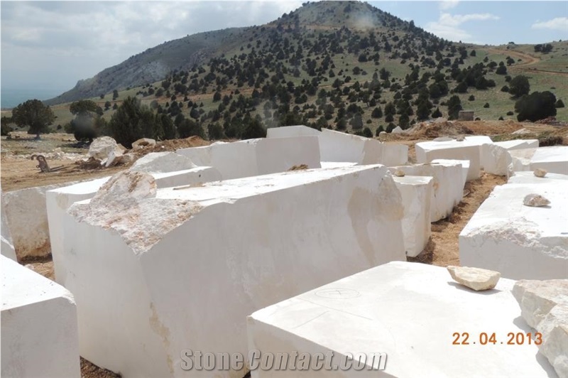Crema Passion Marble Blocks, Turkey Beige Marble