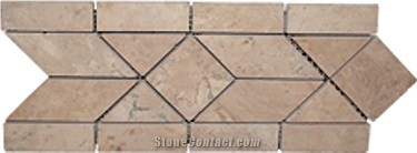 Beige Marble Border, Beige Slate Border