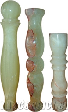 Light Green Onyx Balustrade