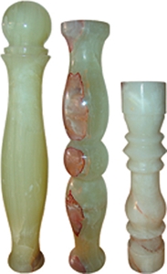Light Green Onyx Balustrade