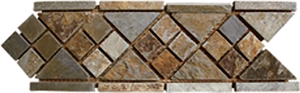 Slate Stone Border Line