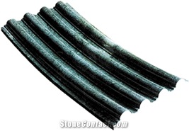 Stone Border, Green Granite Border