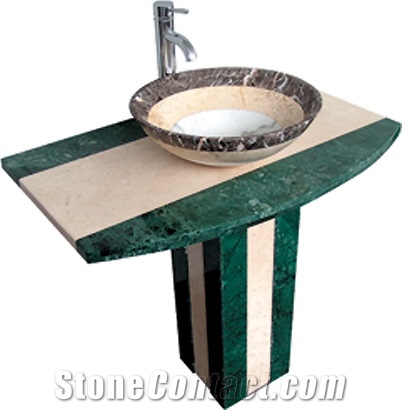Stone Pedestal Basin