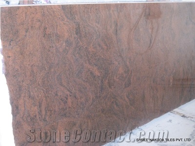 Multicolor Red Granite Slabs
