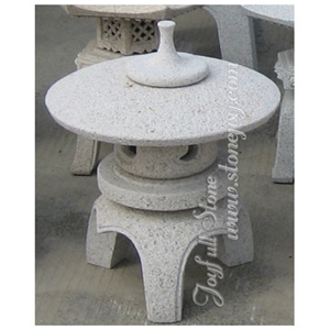 Japanese Stone Lanterns, Grey Granite Lanterns, Kasuga