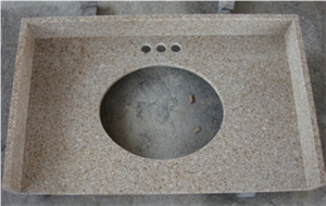 G682 Yellow Granite Vanity Top