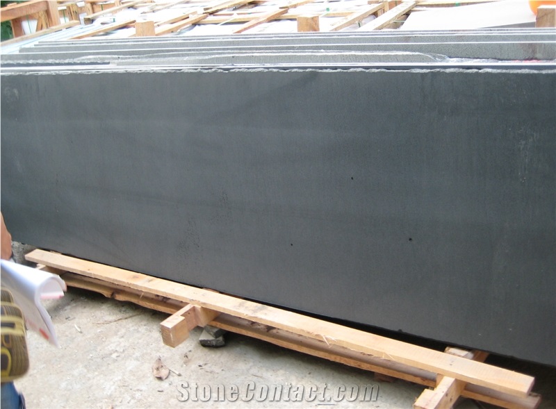 Hainan Black Basalt Slabs & Tiles, China Black Basalt