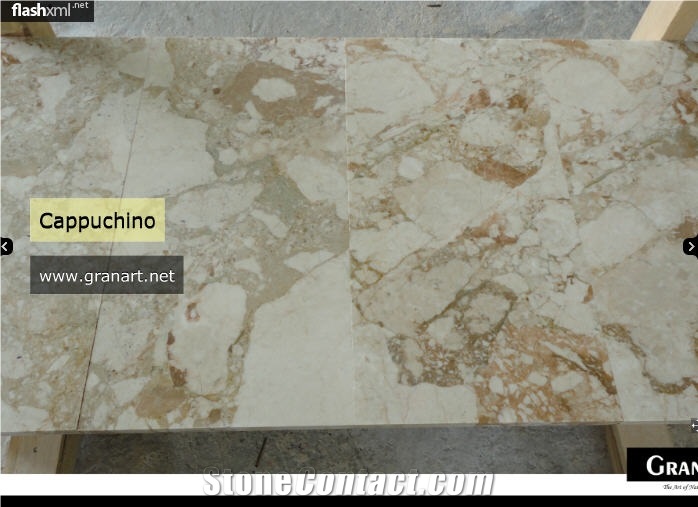 Cappuccino Marble Slabs, Turkey Beige Marble