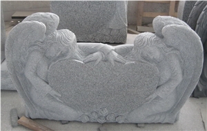 G623 Gravestone, G623 White Granite Gravestone