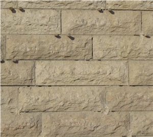 Jerusalem White Limestone Mushroon Cladding, White Limestone Mushrooned Stone
