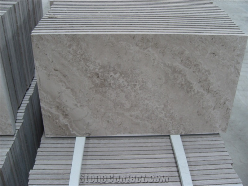 Wooden Grey Marble , Seperggainte Grey Marble Slab