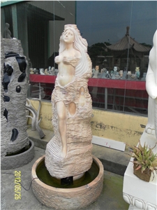 Carved Fountain,Garden Fountain Carved Fountain,Garden Fountain